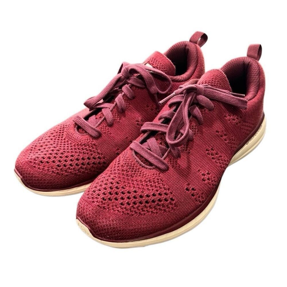 APL Techloom Pro Cashmere Sneakers. Burgundy. 9.5
